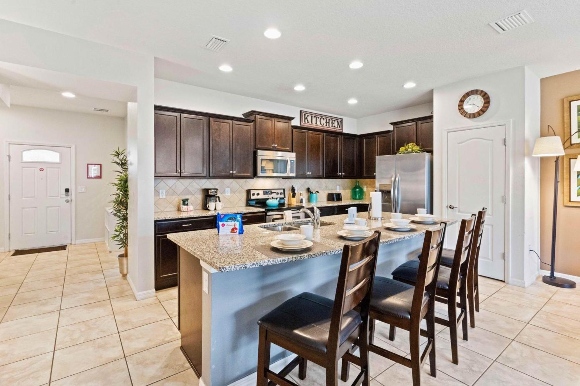 Townhome With Private Pool, Bbq & Free Waterpark Kissimmee Eksteriør billede