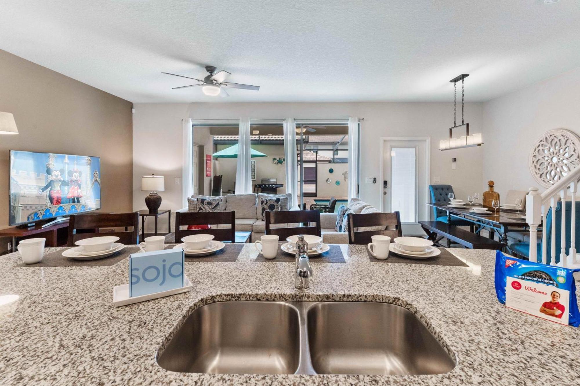Townhome With Private Pool, Bbq & Free Waterpark Kissimmee Eksteriør billede