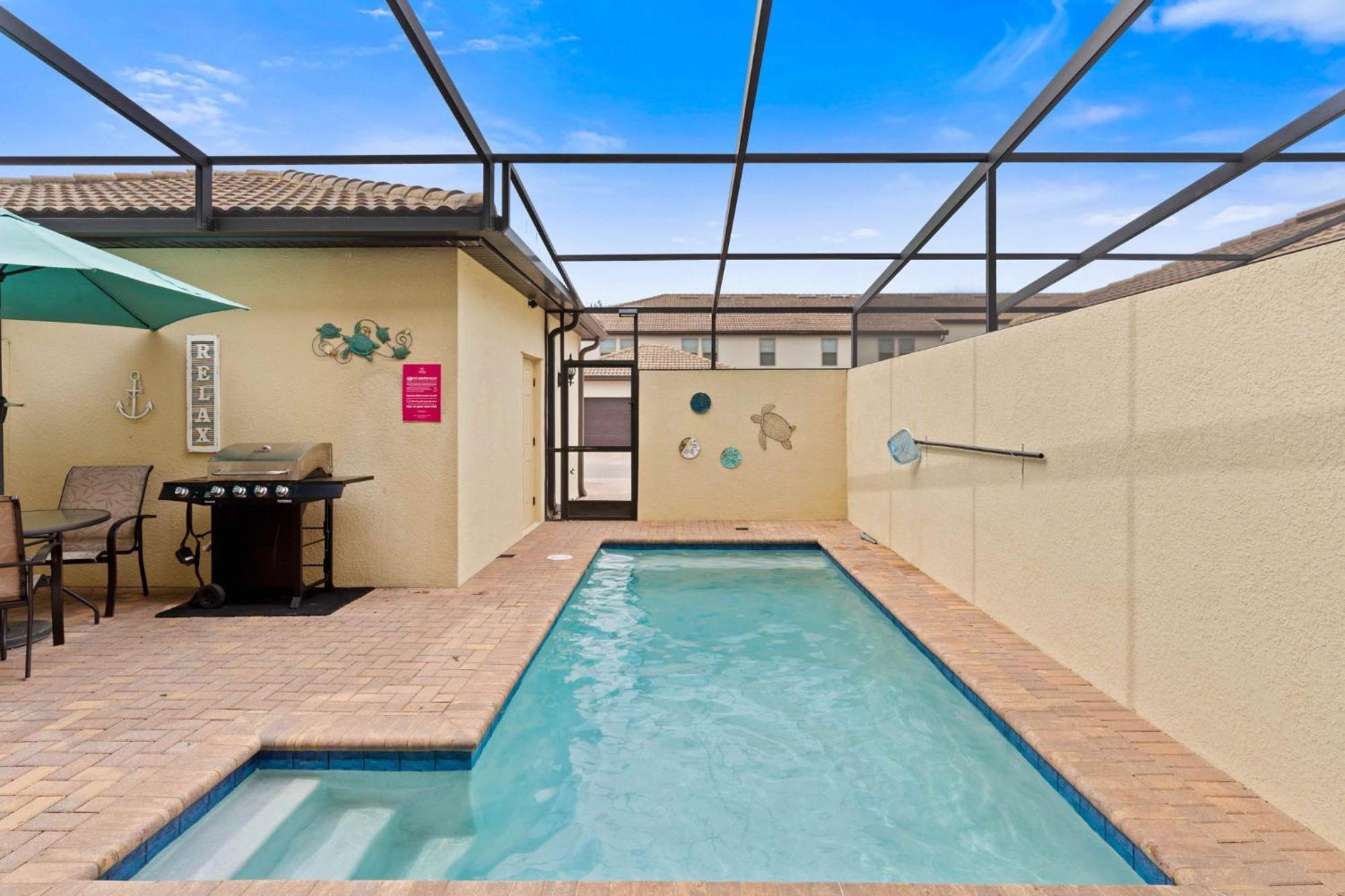 Townhome With Private Pool, Bbq & Free Waterpark Kissimmee Eksteriør billede