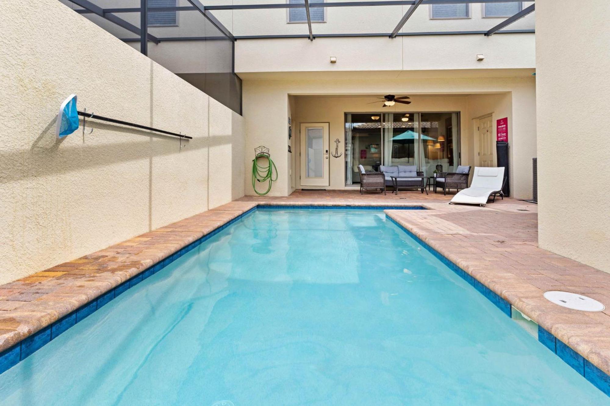 Townhome With Private Pool, Bbq & Free Waterpark Kissimmee Eksteriør billede