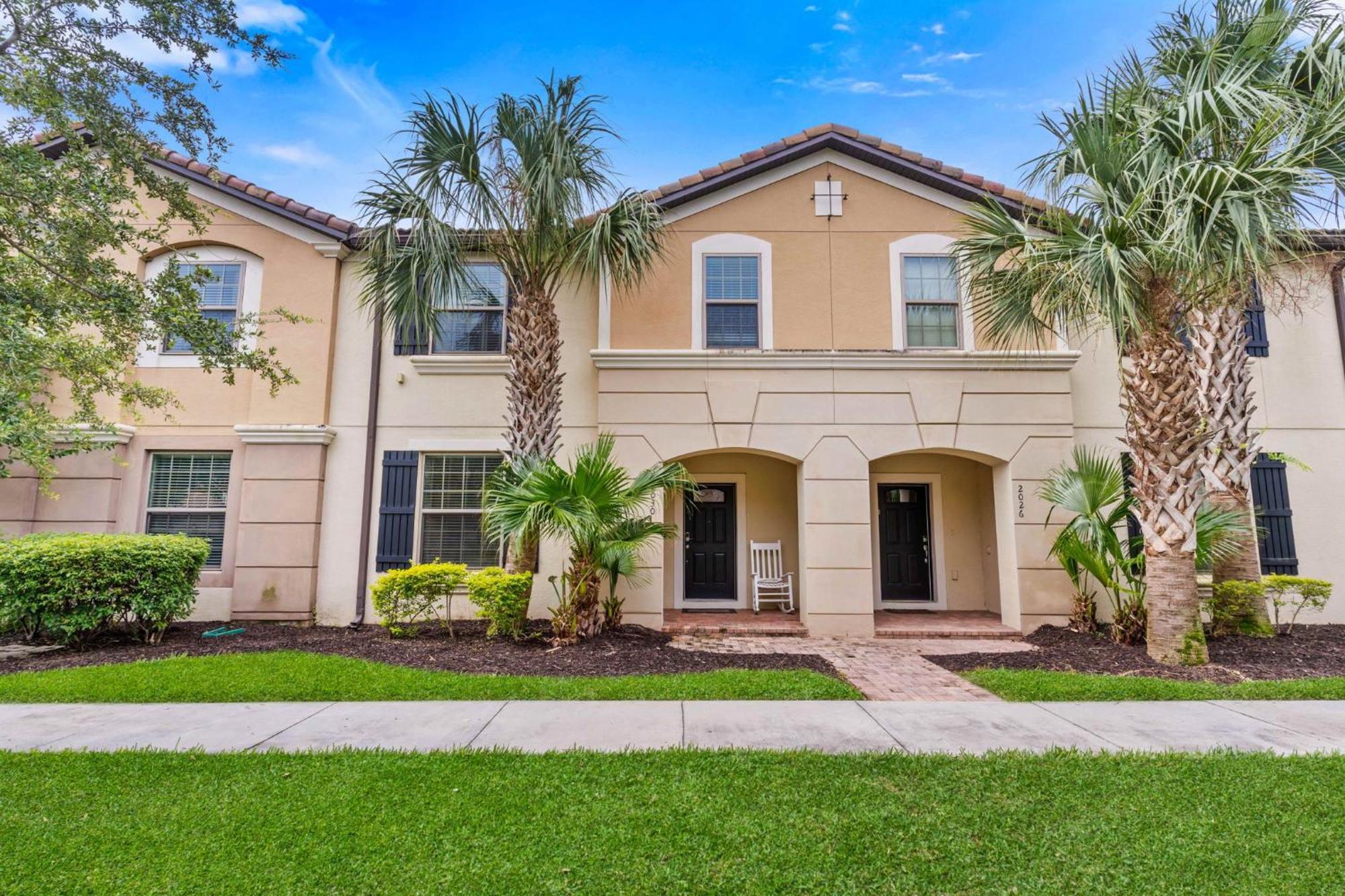 Townhome With Private Pool, Bbq & Free Waterpark Kissimmee Eksteriør billede
