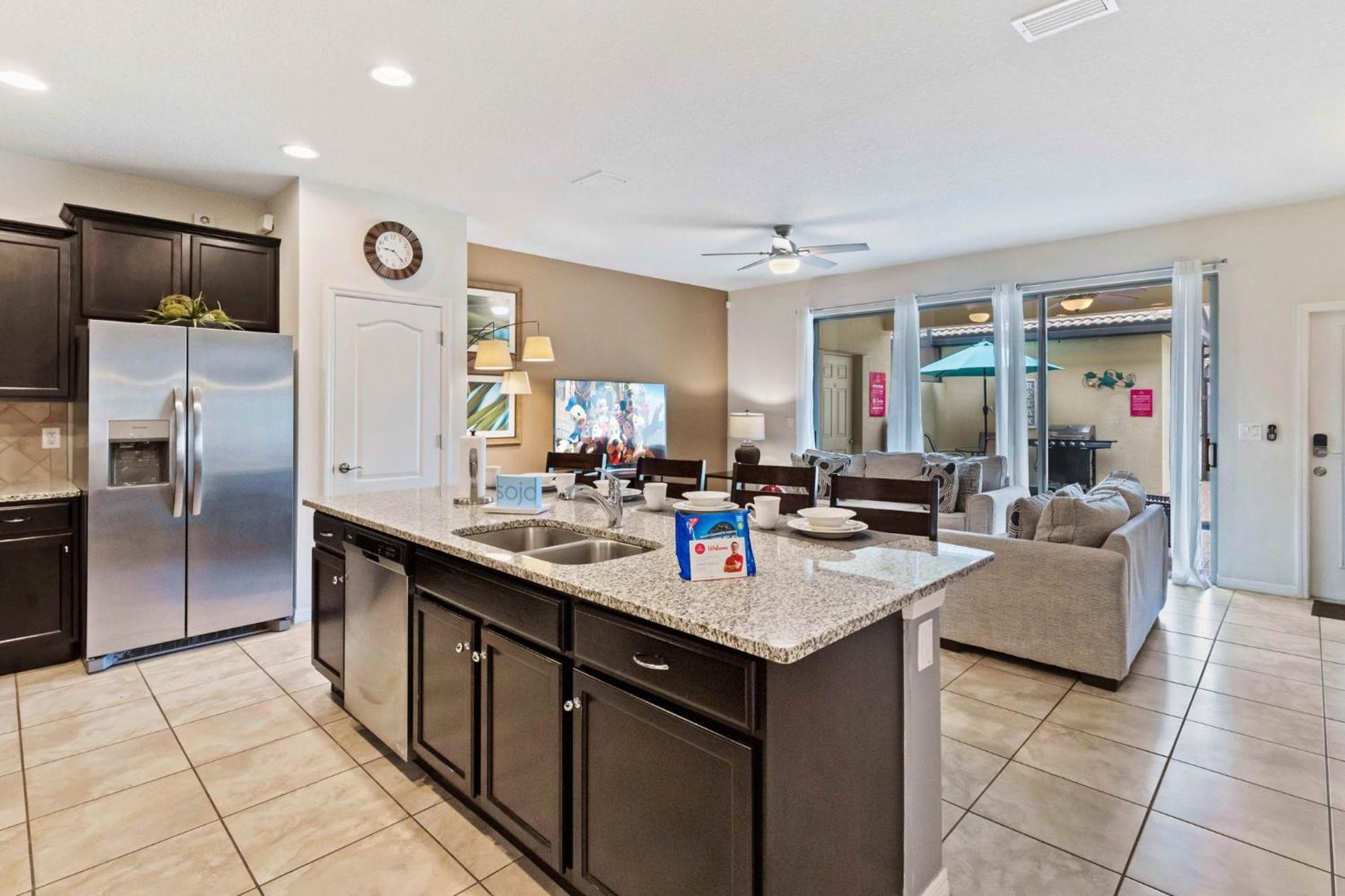 Townhome With Private Pool, Bbq & Free Waterpark Kissimmee Eksteriør billede
