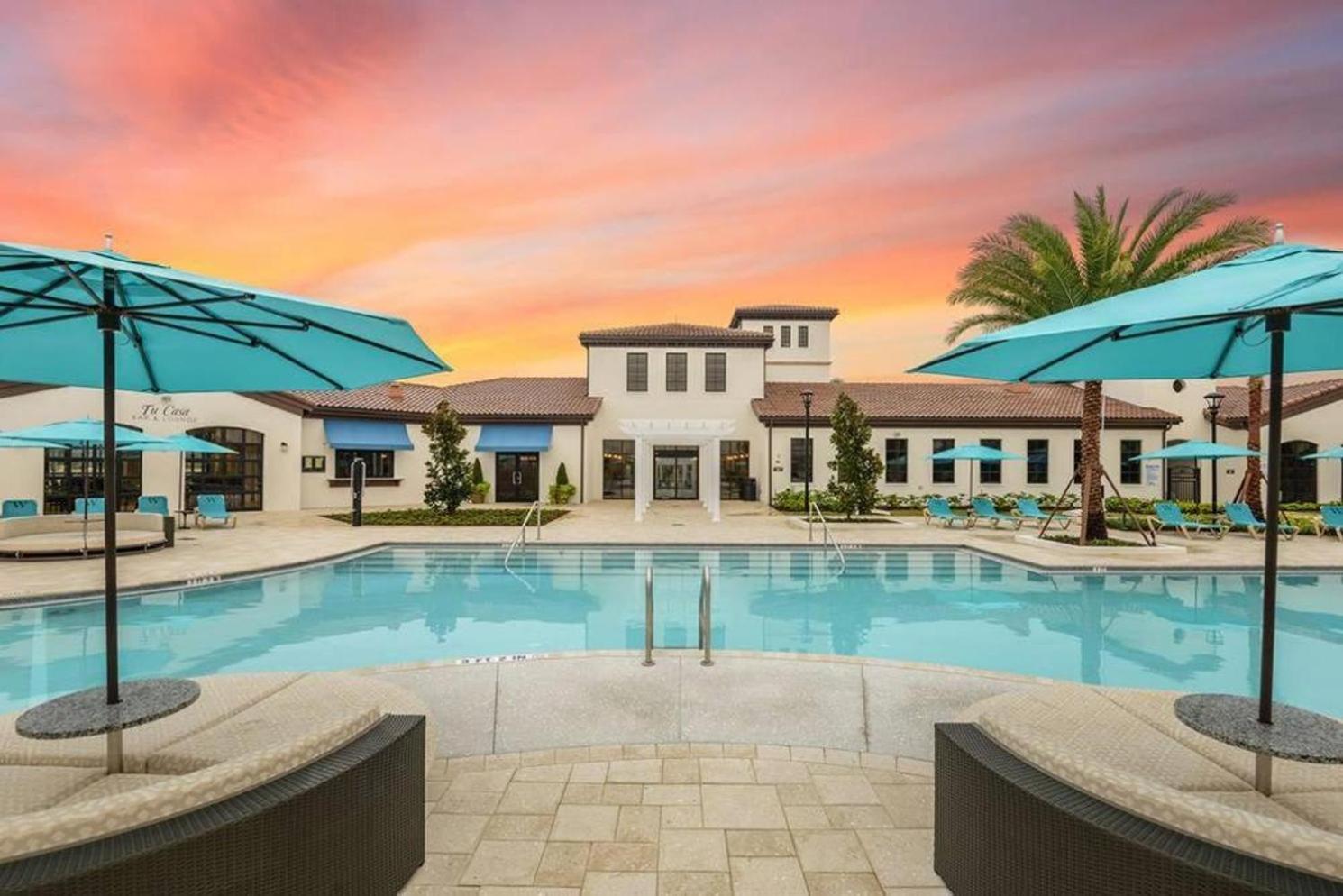 Townhome With Private Pool, Bbq & Free Waterpark Kissimmee Eksteriør billede